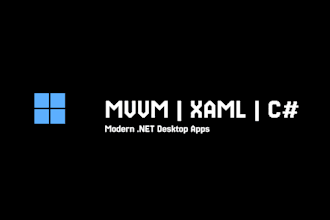 create a custom windows desktop application in wpf