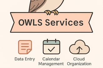 be your organized virtual assistant for research, admin and ai tasks