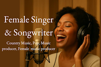 be your pop music producer, female songwriter country music, rock song for you
