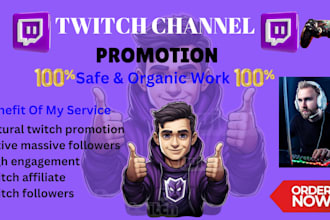 increase your twitch live stream with real time live viewers and chatters