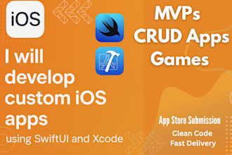 develop custom ios apps using swiftui and xcode