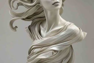 sculpt realistic detailed 3d head, 3d bust statue and full body model