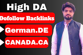 deliver HQ backlinks da 60 to 90 from USA, canada, and germany domains