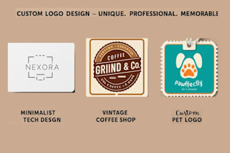 create a modern logo that fits your brand perfectly
