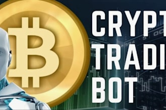 develop an auto crypto trading bot with ccxt and ta tools API and strategies