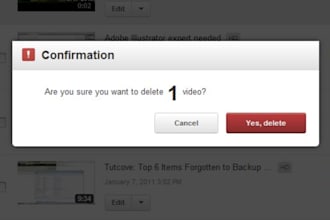 permernectly delete unauthorized youtube videos via legal takedown