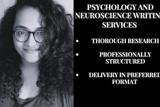 write well researched psychology and neuroscience articles