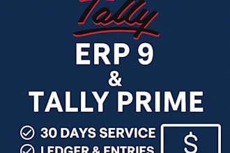 do bookkeeping and maintain financial records in tally erp