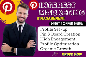 setup optimize and do pinterest marketing pins and boards