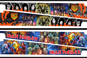 design custom pinball machine art blades