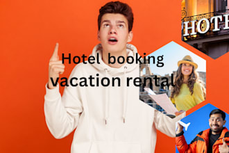 rental website  airbnb website  hotel booking vacation website short term rental