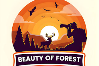 do creative gardener, gardening , tree, farmer, forest logo