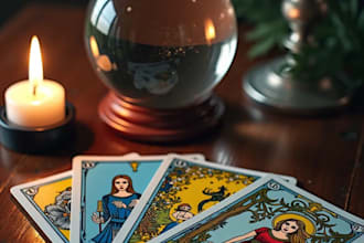 give you an intuitive tarot reading for clarity and guidance