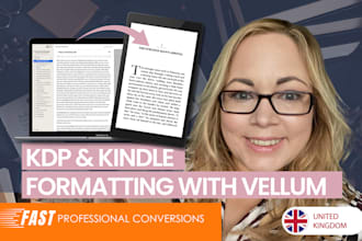 format your manuscript in vellum for KDP, kindle, ebooks and print