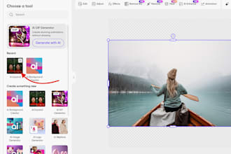 design ai photo editing website ai video maker website ai image photo generator