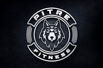 design luxury lion gorilla wolf gym fitness etc logo
