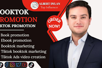 do viral booktok promotion, ebook promotion, amazon kdp and tiktok book trailer