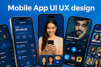 mobile app ui ux design wireframe prototype figma design wallet app dashboard ui