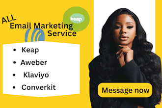 be your email marketing in aweber keap convertkit mailerlite klaviyo sms drip