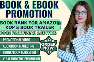 viral booktok promotional video, promotion for amazon kdp ads, ebook marketing