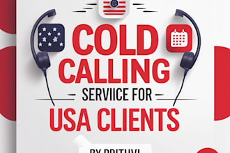 be your professional cold caller for USA clients
