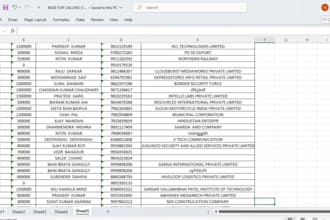 clean, format, marge, split excel data