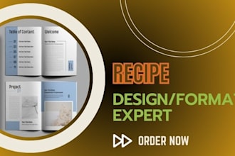 format and design custom vegan meal plan, recipe cards, food ebook cover design