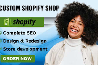 redesign shopify store for high conversion rate cro and uxcreate shopify store