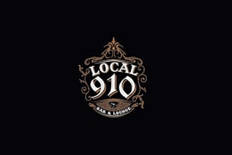 do unique bar or nightclub logo design
