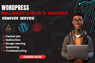 remove wordpress malware, fix hacked website, wordpress security