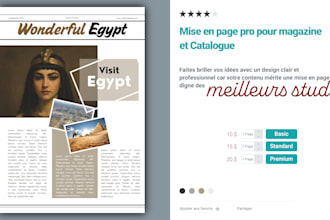 design a professional layout for your magazine or catalog