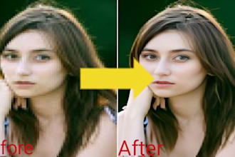 upscale your images to high resolution with perfect clarity