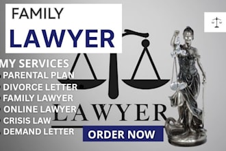 prepare family law legal document litigation uncontested divorce petition