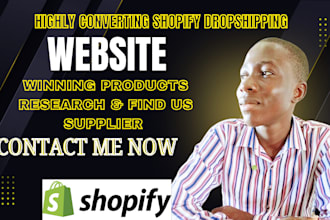 build shopify dropshipping shopify audit winning product research uk us supplier