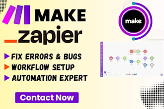 make com automation, make com, fix made com zapier ai automation integromat