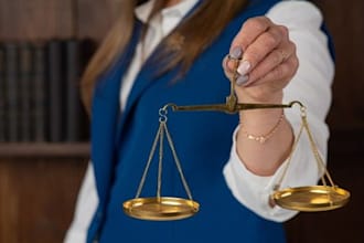 conduct in depth legal research, draft case, business law