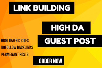 successful high da guest post blogger outreach