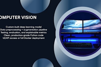 build advanced ai solution for computer vision and image processing