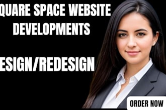 do square space website design and redesign custom website ecommerce online