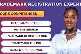 do trademark registration and patent search in USA UK europe, canada uspto ukipo
