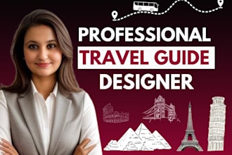 design your travel guide ebook with a clean and professional layout