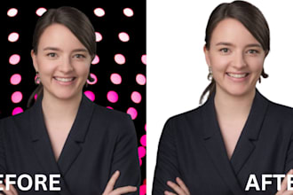 professionally retouch and enhance your headshot photo
