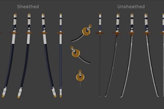 create custom 3d roblox ugc model, roblox hair, for r6 and r15 avatar