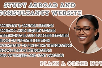 study abroad website education consultancy student visa website admission site