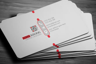 design all types of professional modern business cards