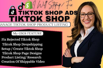 fix tiktok shop setup,tiktok shop dropshipping marketing,tiktok ads manager