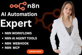 setup n8n workflow automation n8n integration n8n ai agent n8n automation expert