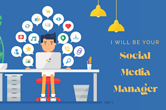 your committed social media manager