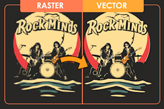 do all adobe illustrator designs, vector tracing, vectorize logo, redraw artwork