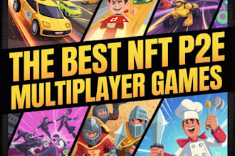 develop unity3d muitiplayer game, web3 blockchain game, p2e, nft game